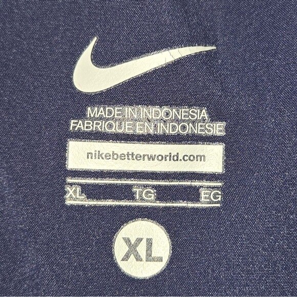 Nike Ole Miss Rebels Red & Blue Drawstring 11" Inseam Basketball Shorts Size XL - Picture 8 of 11